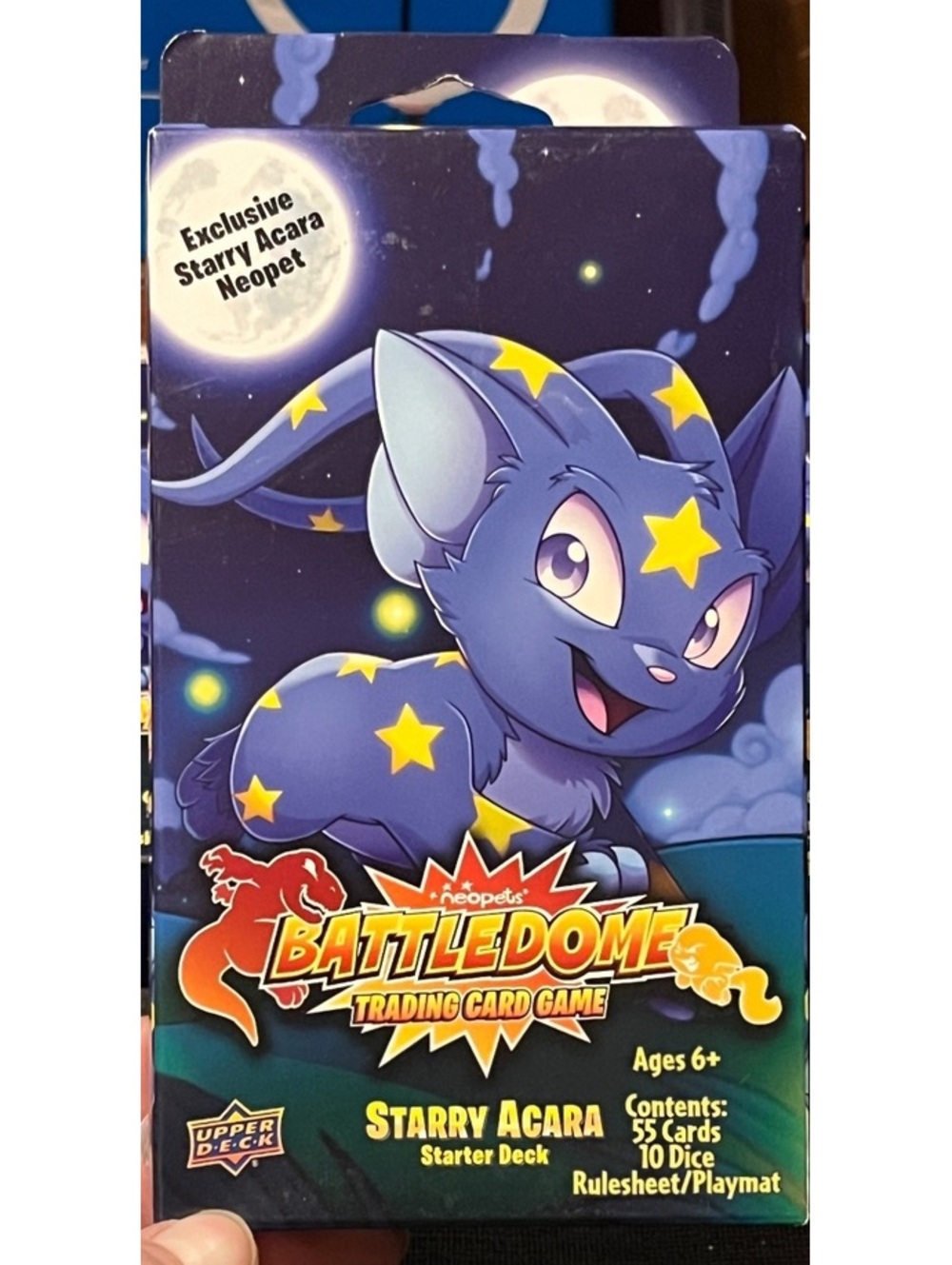 Neopets Battledome TCG Decks Bundle Starry Acara & Champions of Meridell